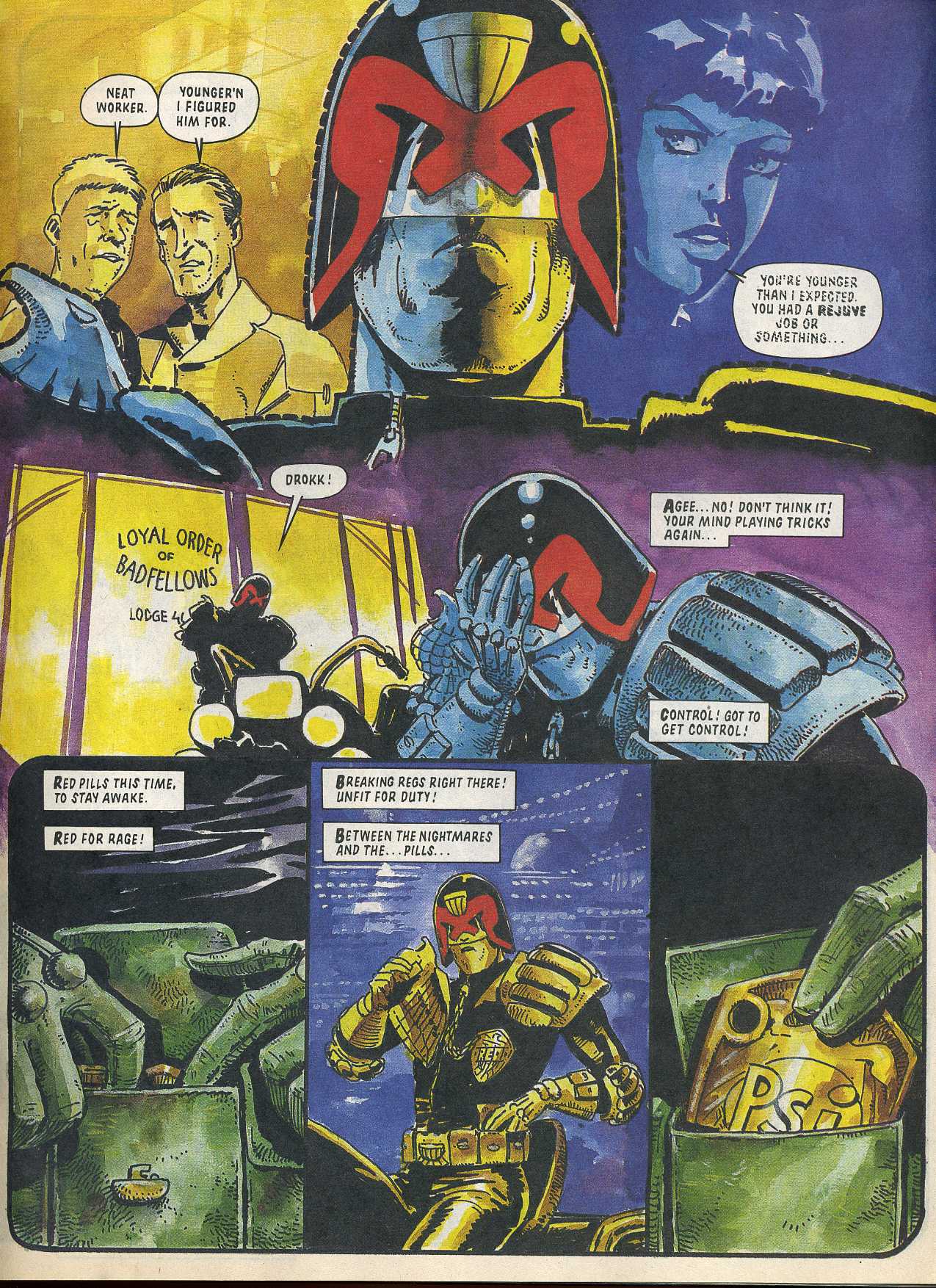 Read online Judge Dredd: The Complete Case Files comic -  Issue # TPB 14 (Part 1) - 153