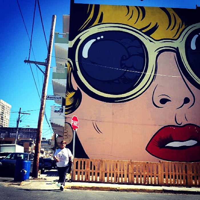 D*Face New Mural In Santurce, Puerto Rico StreetArtNews
