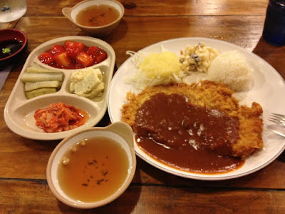 Chicken Katsu Curry Set in My Neighbour Totoro Themed Restaurant Edae