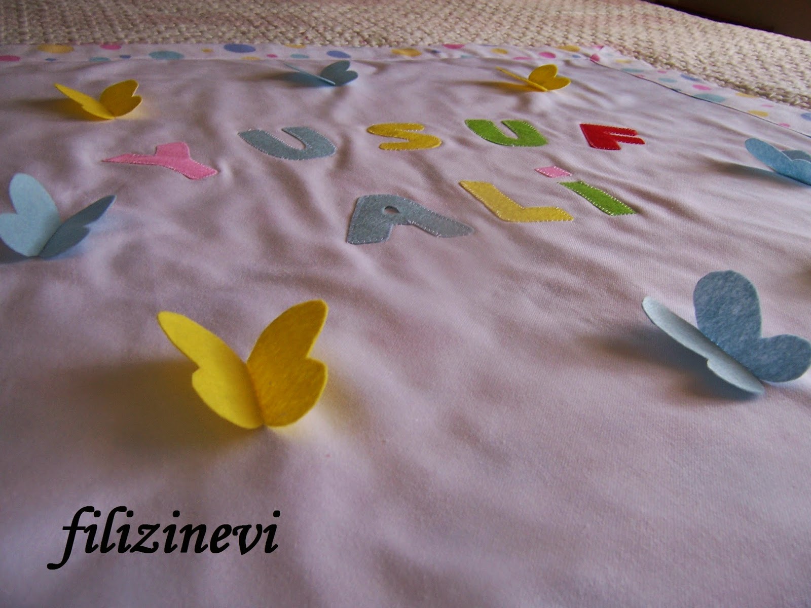 FİLİZ�İN EVİ KELEBEKLİ BEBEK PİKESİ