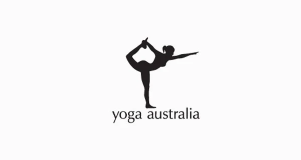 Naked Yoga Girl Making The Map of Australia