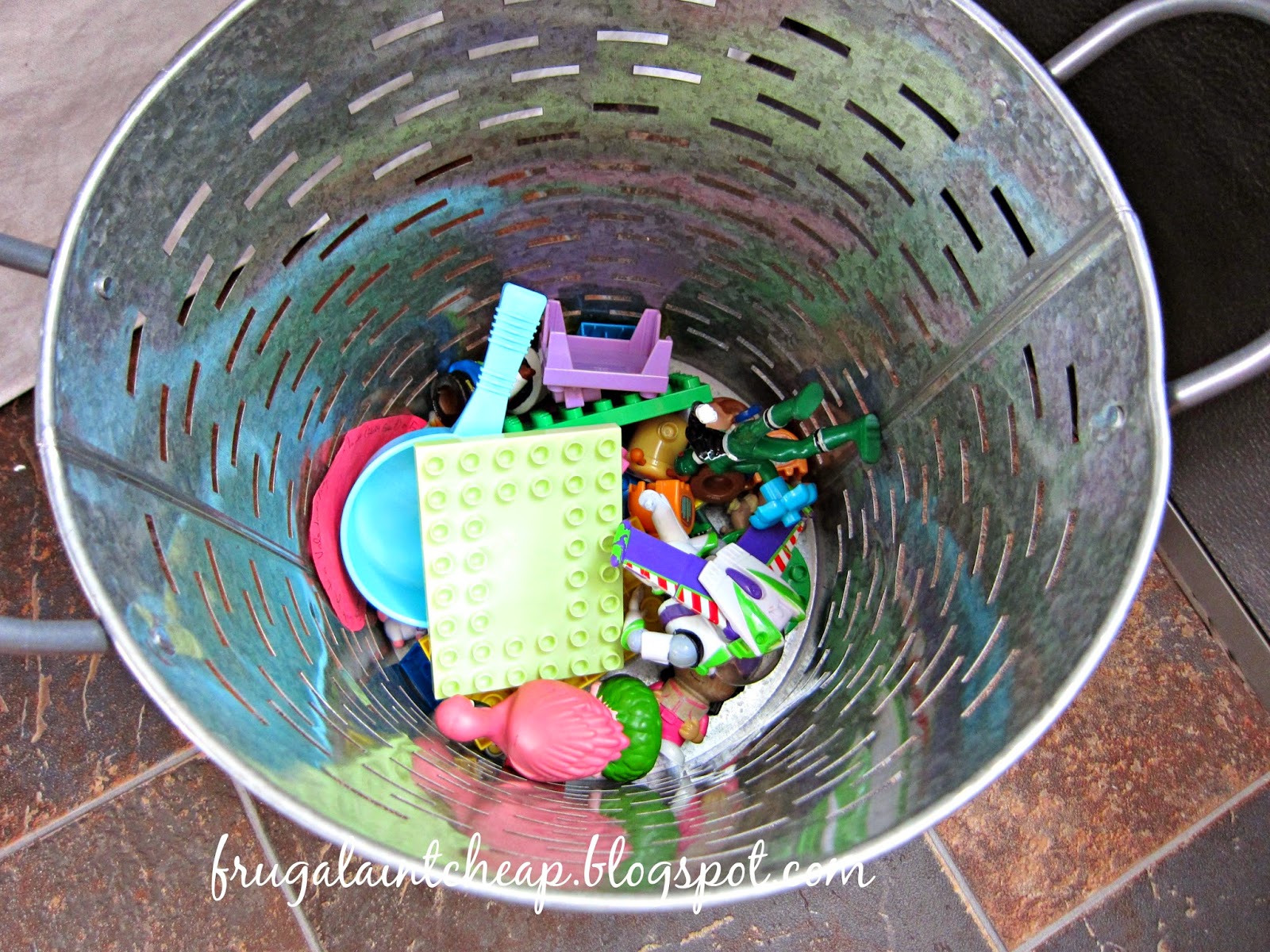 Frugal Ain't Cheap How to use an olive bucket