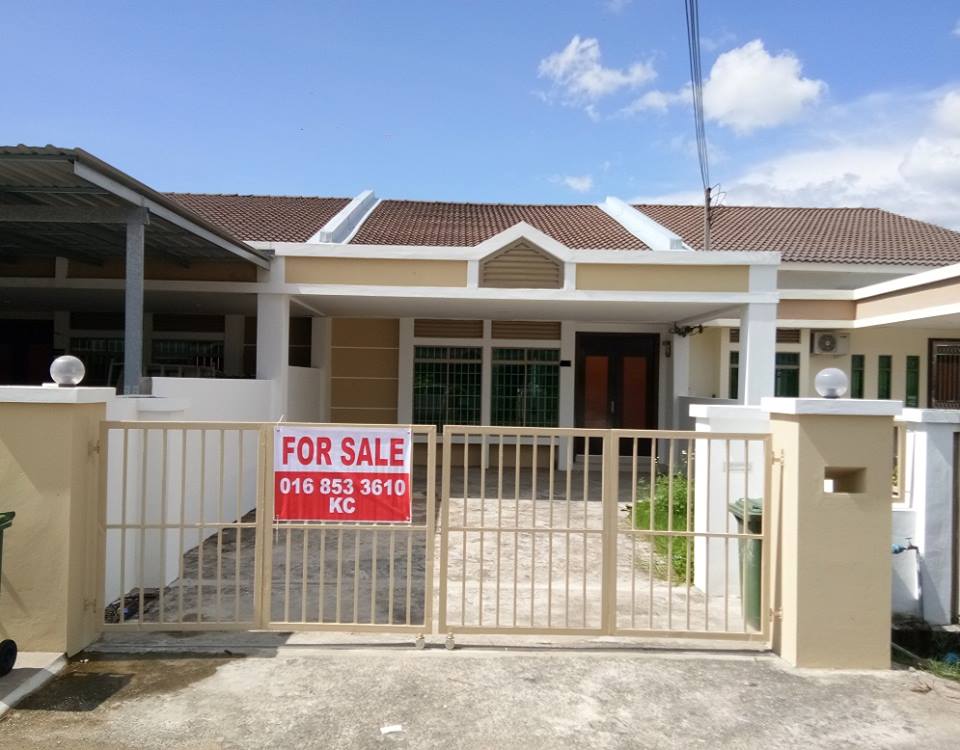 Single Storey Terrace For Sale at Taman Tunku Rm328k - Miri Property Market