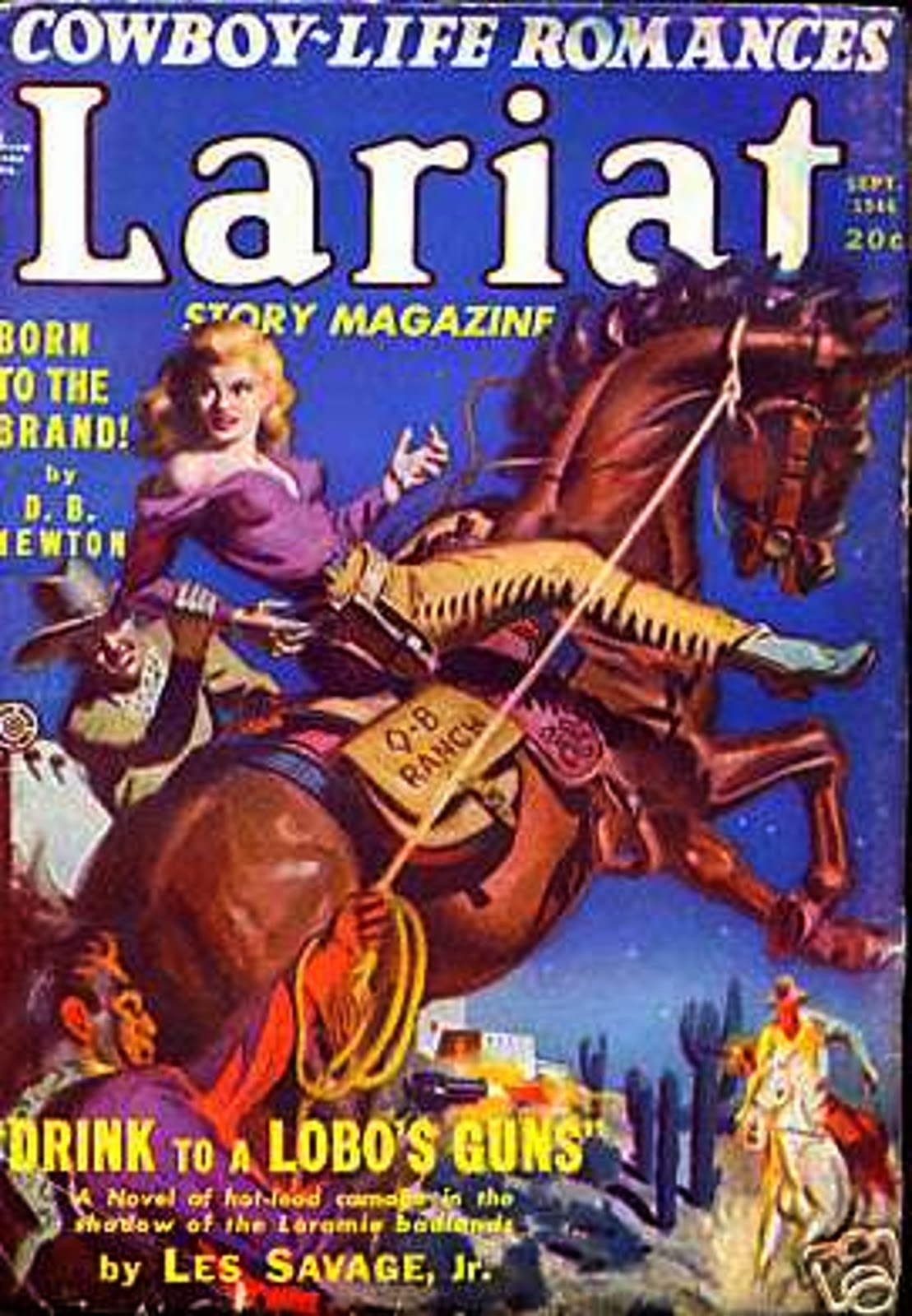 Rough Edges: Saturday Morning Western Pulp: Lariat Story