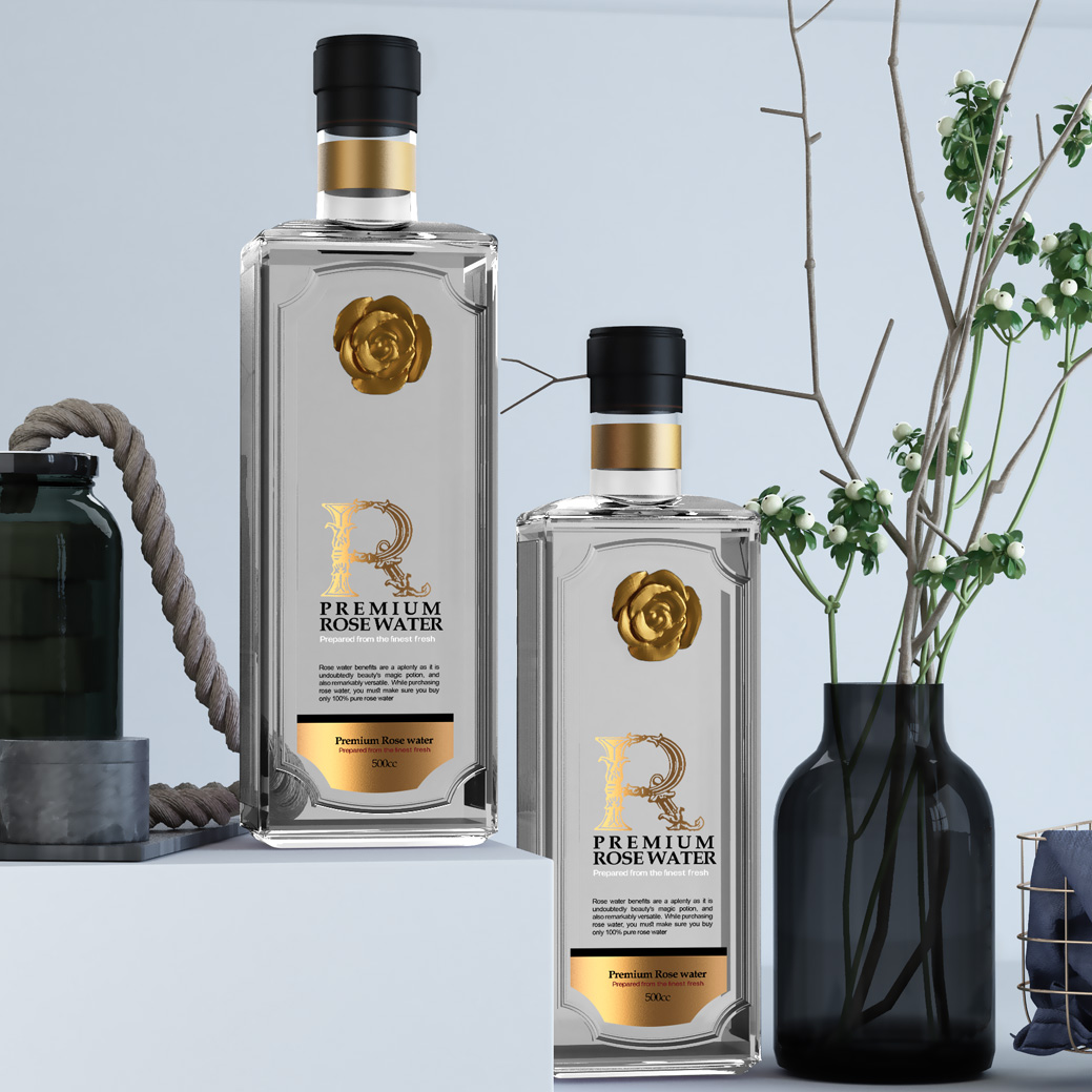 Rose water production image