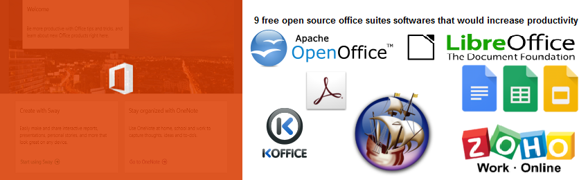 10 free open source office suites software that would increase productivity  | Tomispot Tech Redefined