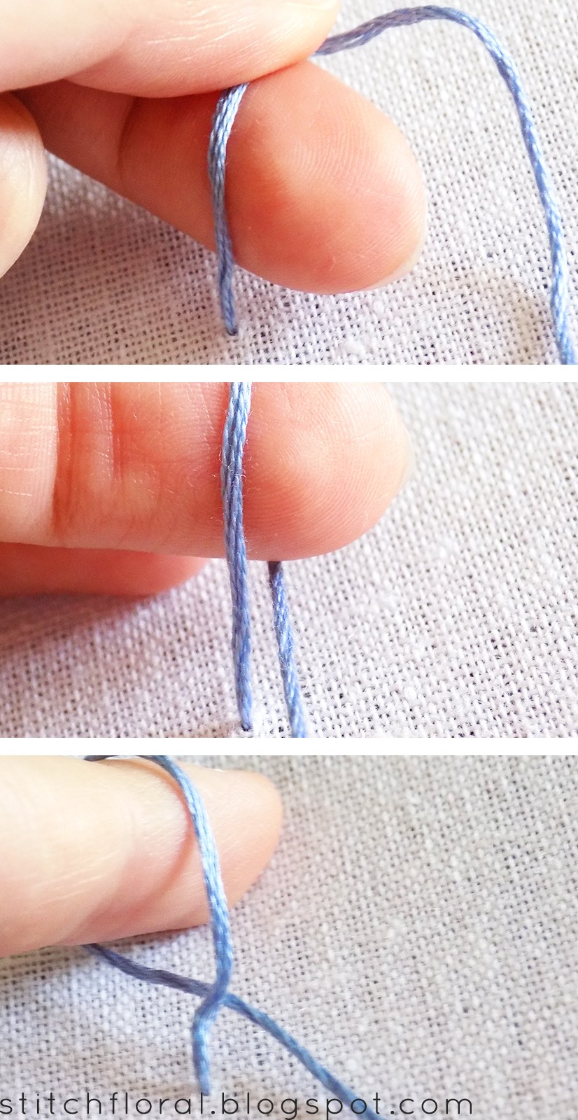 Chinese knot made easy  stitch floral