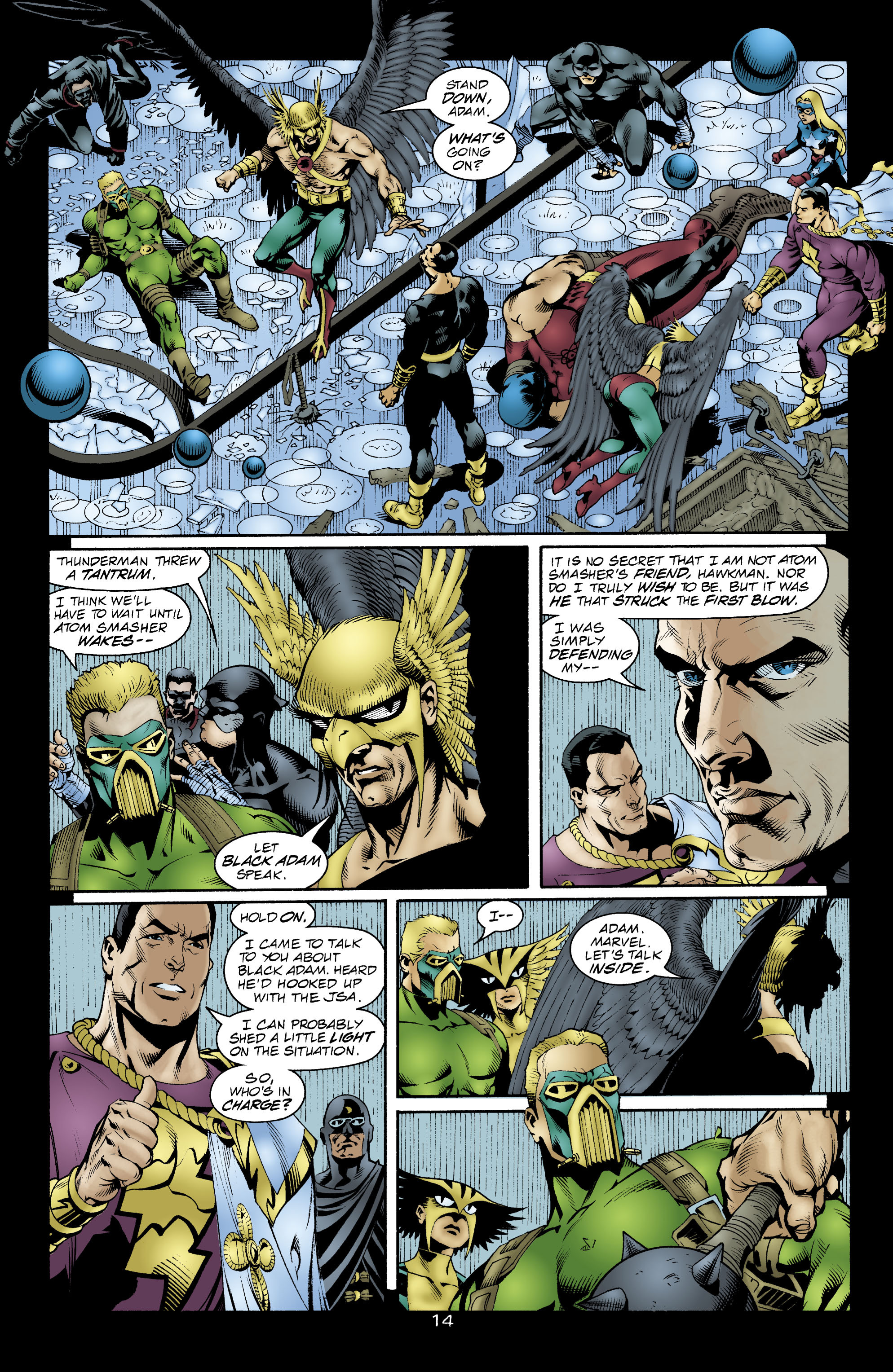 Read online JSA (1999) comic -  Issue #27 - 14
