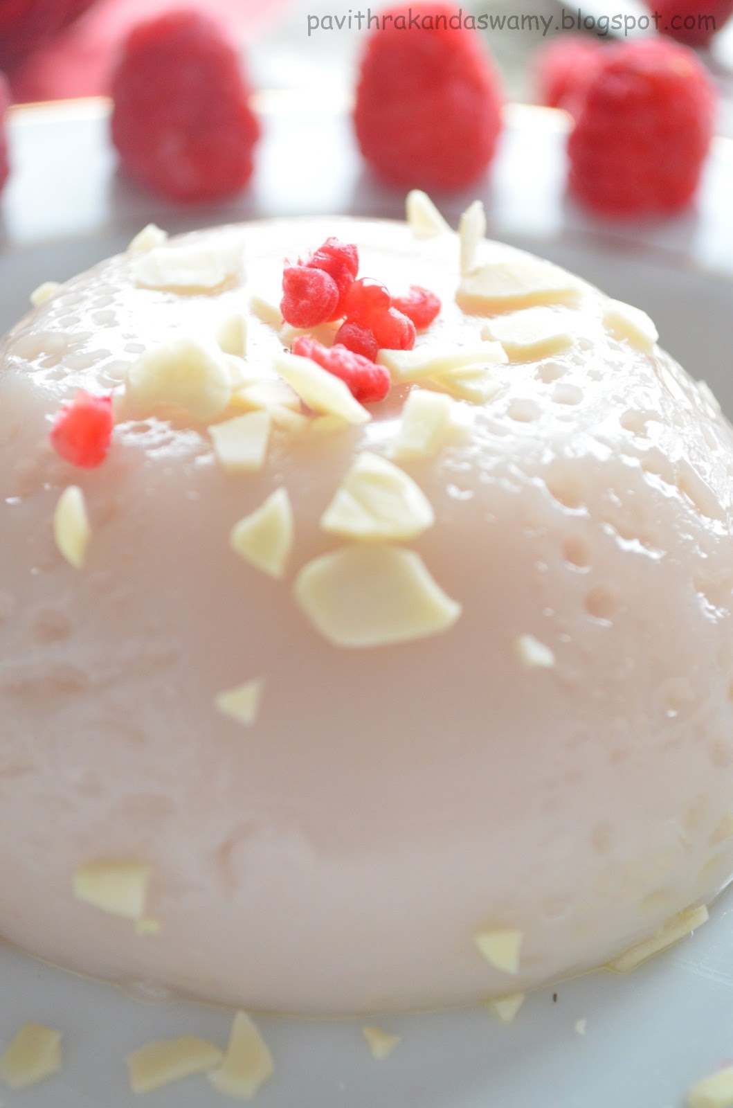 The Fat Lady 10 minute Coconut milk pudding No eggs