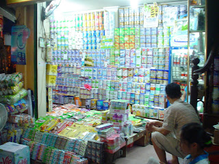 Puesto en un Mercado en Vietnam