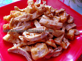 Sambal Goreng Krecek Kering Cara Memasak Sambal Goreng Krecek Tahu Kering