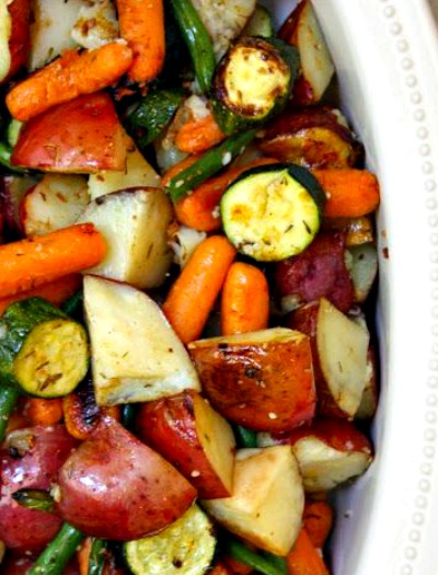 Sunny Simple Life: Oven Roasted Vegetables With Olive Oil - The Perfect ...