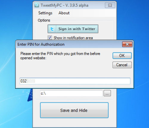 TWEET MY PC : CONTROL YOUR COMPUTER WITH TWITTER ACCOUNT | Brain