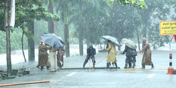 ശക്തമായ മഴയ്ക്ക് സാധ്യത; രണ്ട് ജില്ലകളില്‍ യെല്ലോ അലര്‍ട്ട് 