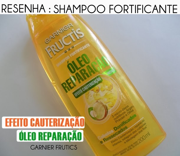 Blog da Ray Resenha Shampoo Fortificante / Efeito Cauterização