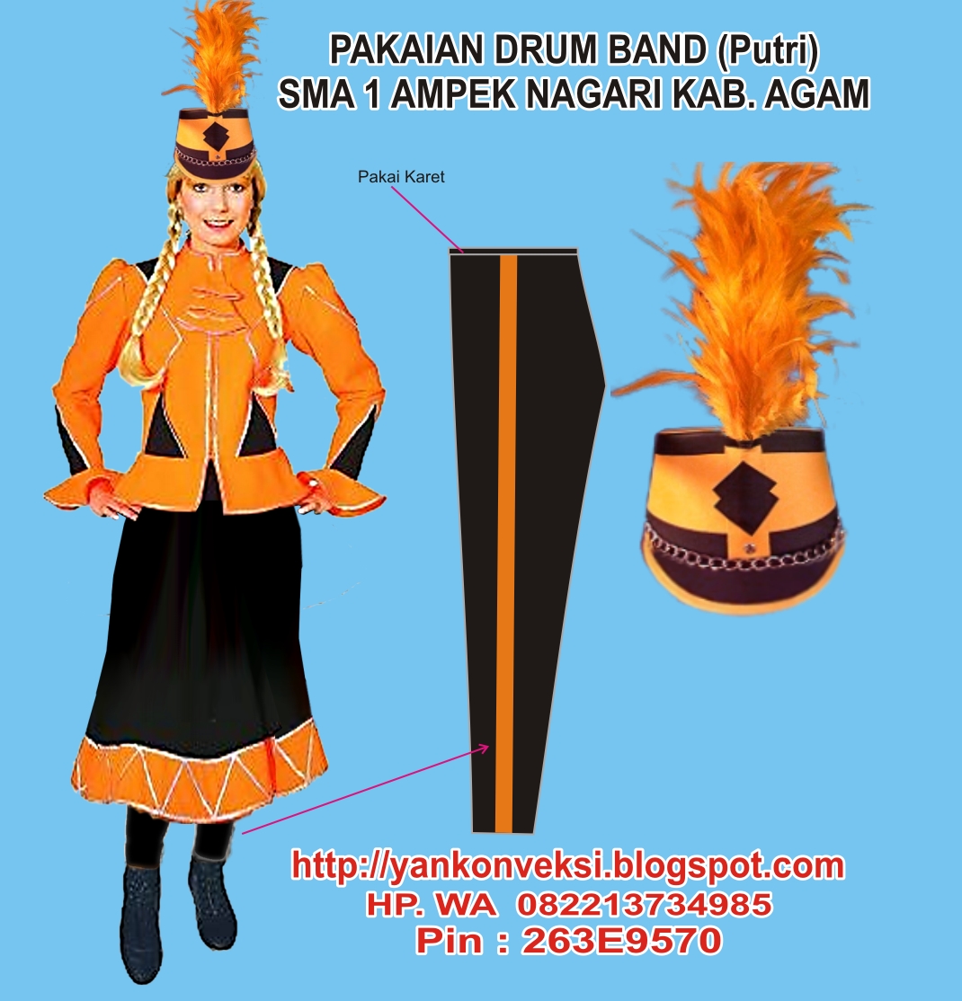 KOSTUM MAYORET DRUMBAND