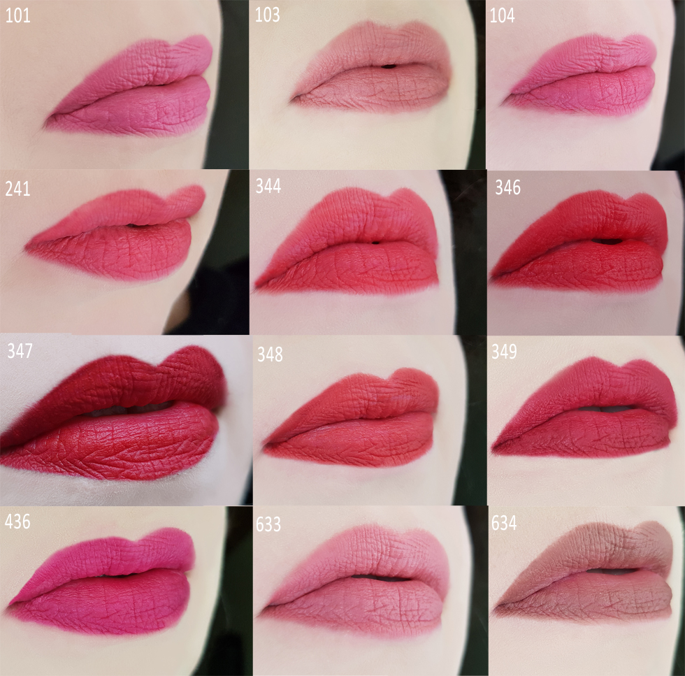 L'Oréal Color Riche Matte Lippenstifte Tragebilder