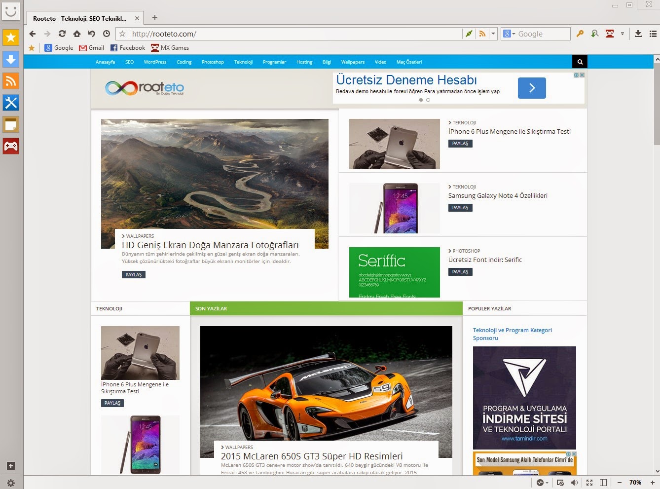 Maxthon Bulut Tabanlı Web Tarayıcısı İndir 7