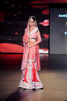 Bollywood and Tollywood acress Cute,hot, sexy,  Genelia, d'souza, blenders pride fashion tour 2011,lehenga choli, bridal look