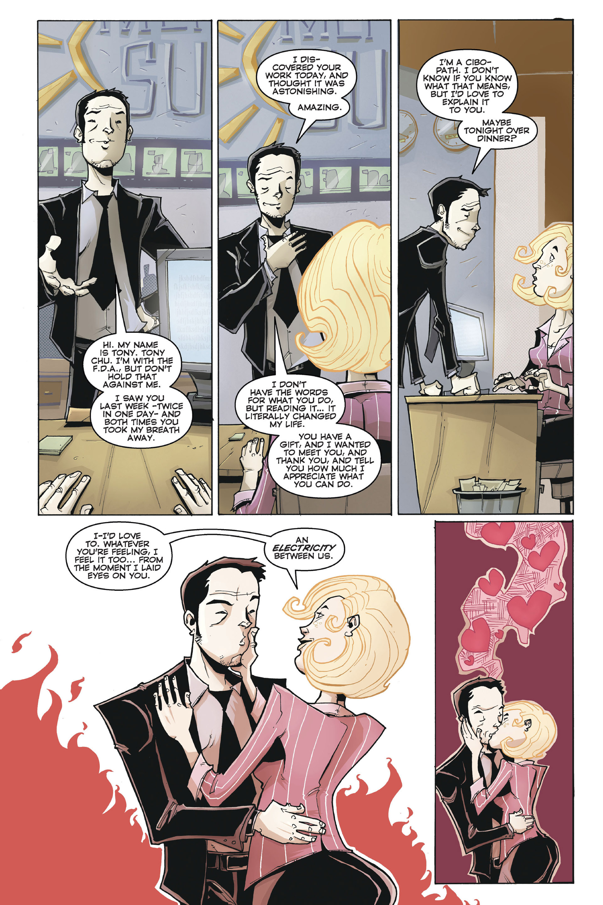Read online Chew comic -  Issue # _TPB 1 - Taster´s Choise - 65