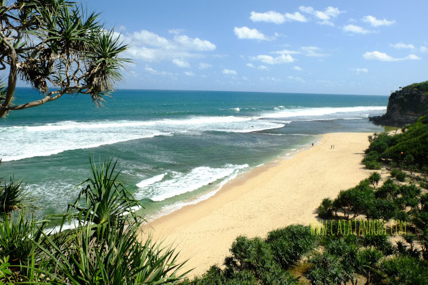 Piknik Sebentar Ke Pantai Sanglen Gunungkidul Catatan Nobi