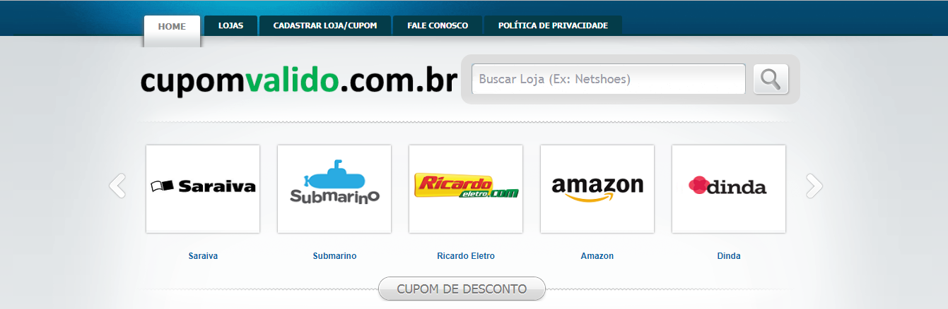 cupom netshoes fevereiro 2019