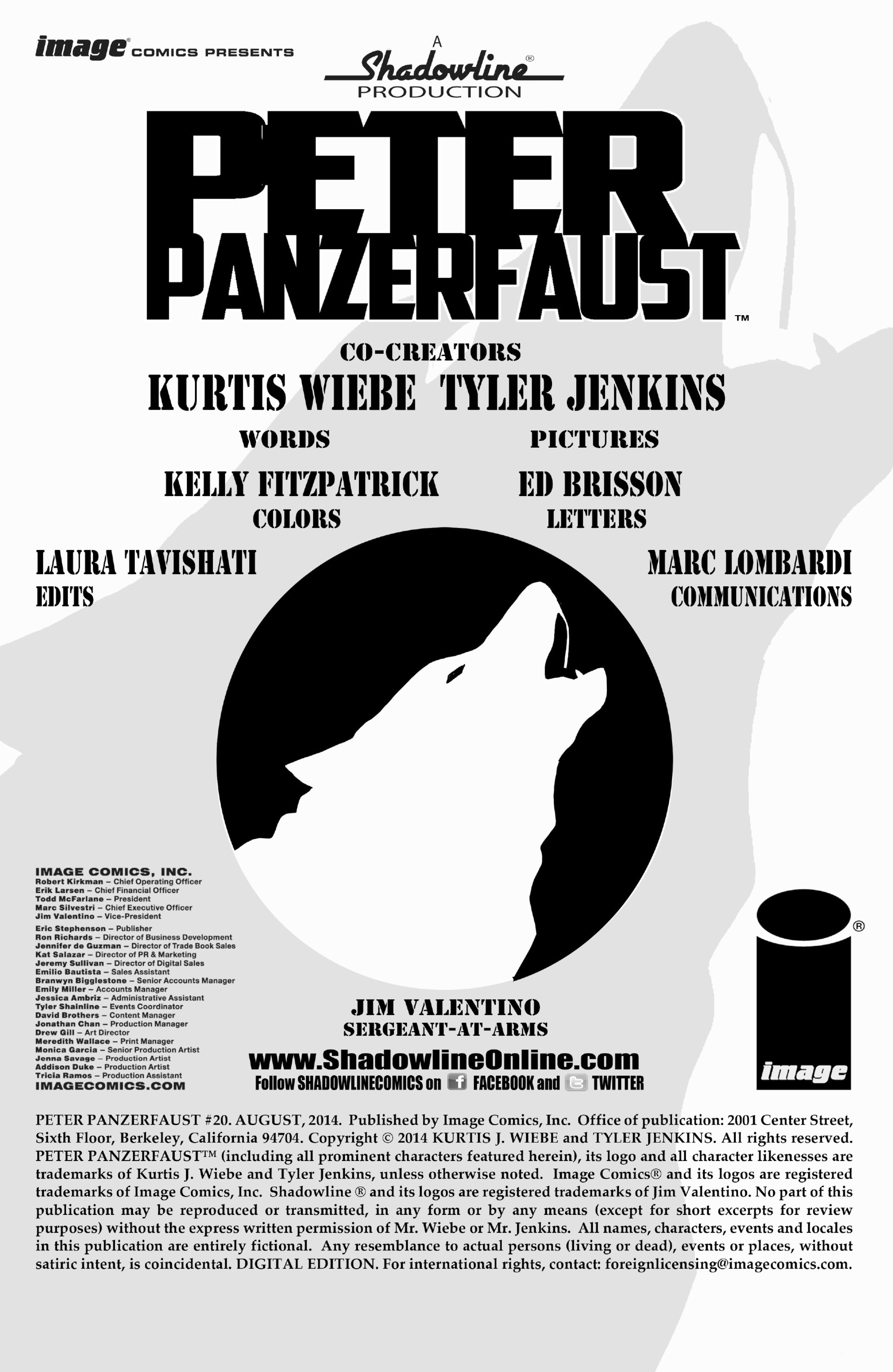 Read online Peter Panzerfaust comic -  Issue #20 - 2