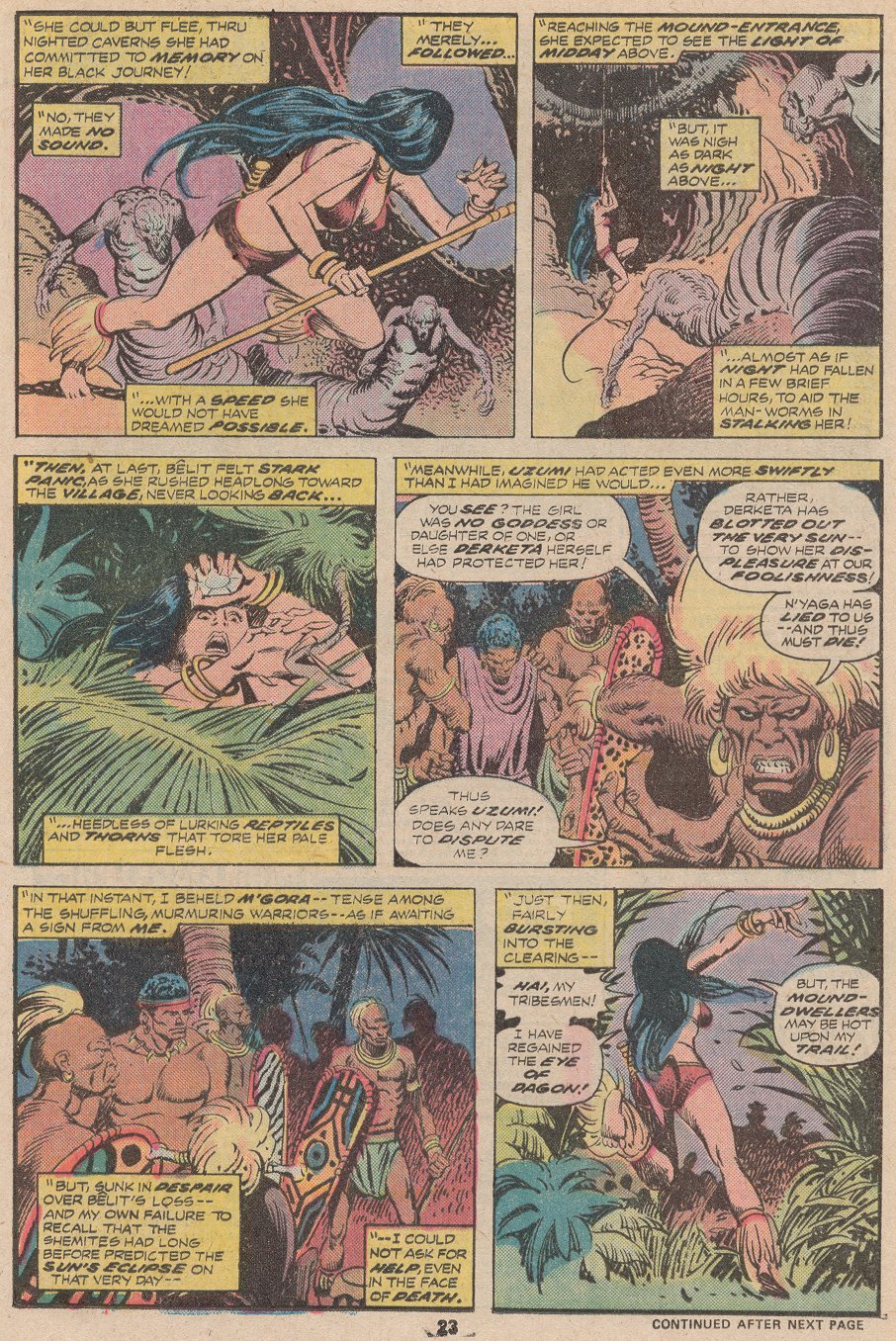 Read online Conan the Barbarian (1970) comic -  Issue #59 - 16