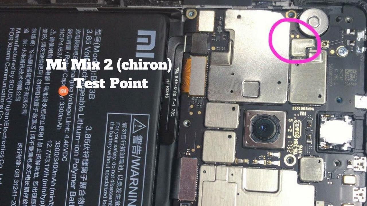 Xiaomi A1 Test Point — Xiaominote.ru