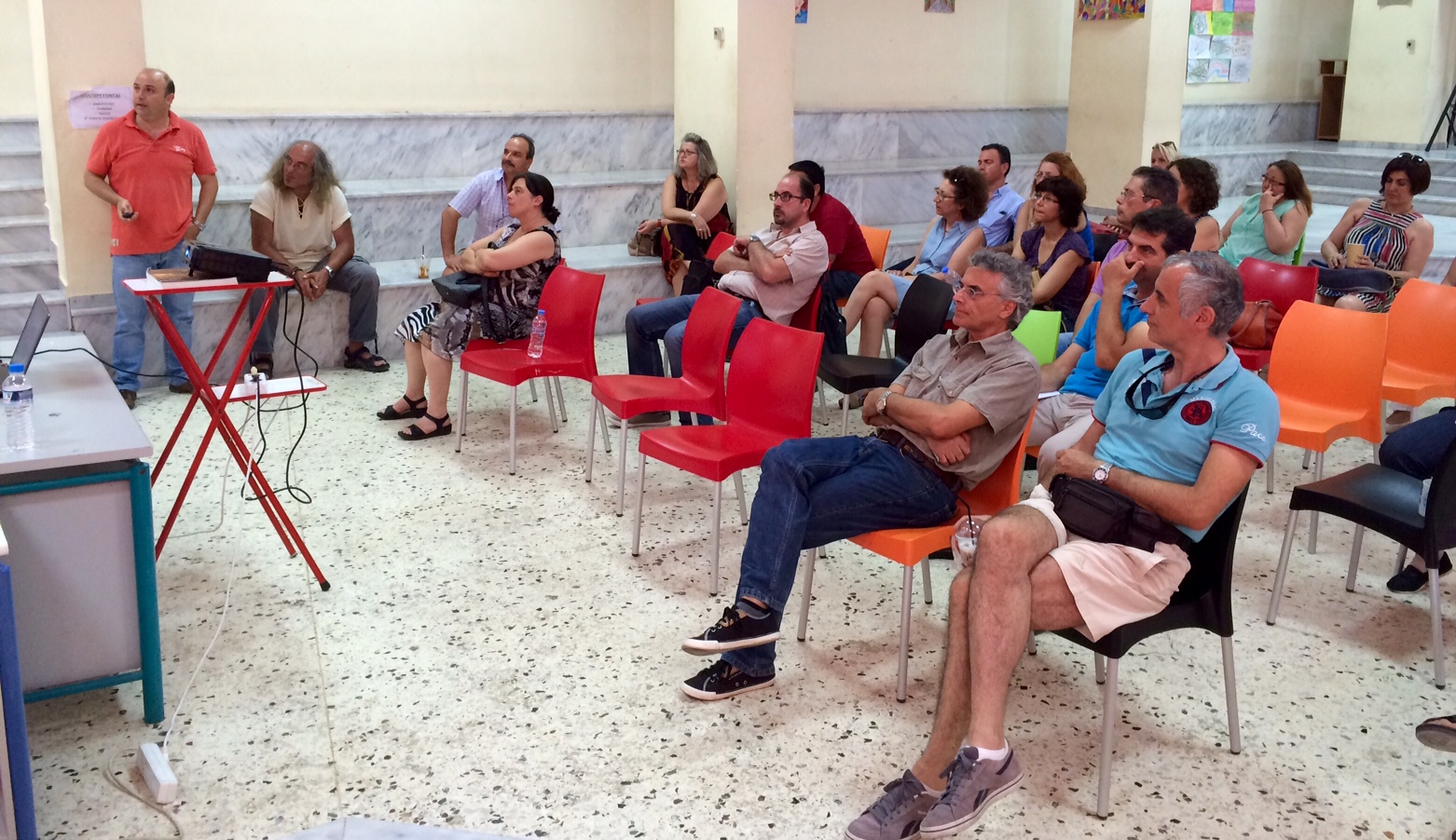 Παρουσίαση του “Σίσυφου” στο 2ο Γυμνάσιο Παρουσίαση του “Σίσυφου” στο 2ο Γυμνάσιο