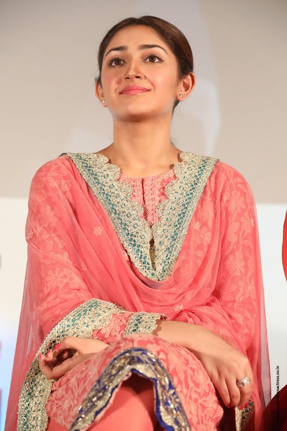 Sayyeshaa Saigal at Junga movie audio launch