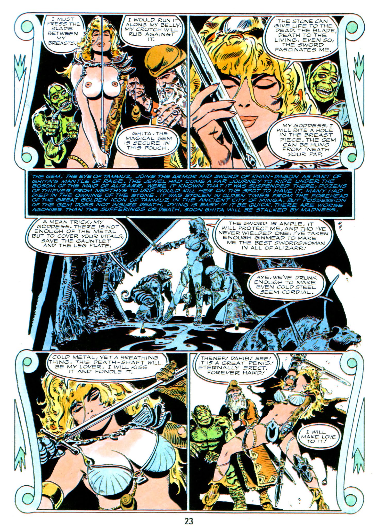 Read online Ghita of Alizarr comic -  Issue #1 - 24