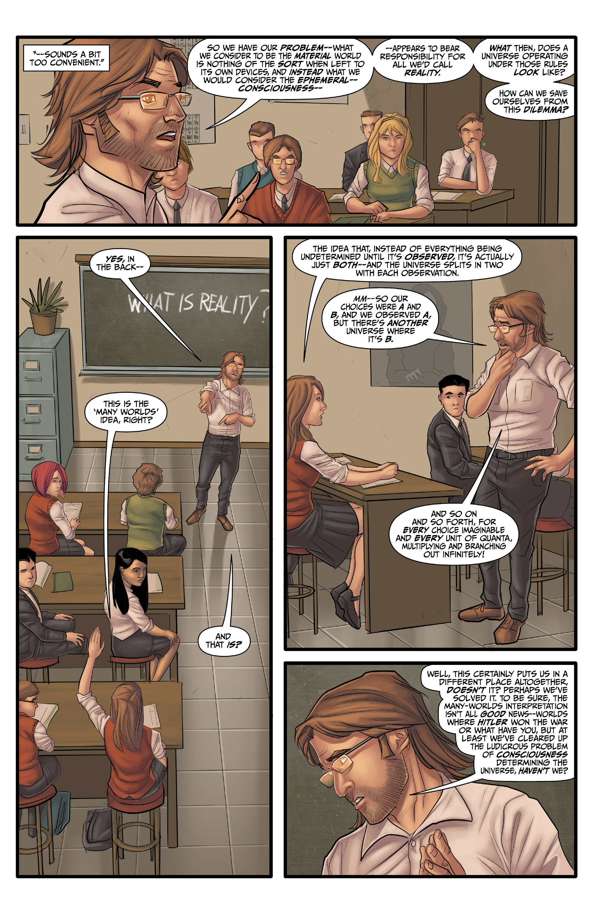 Read online Morning Glories comic -  Issue #40 - 13