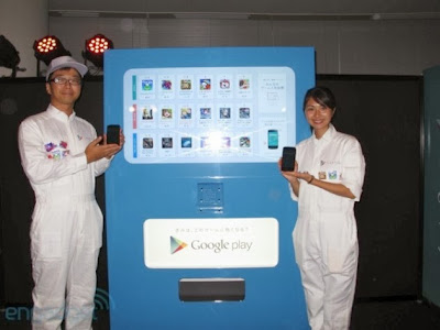  Google Play vending machine, android, google, google android