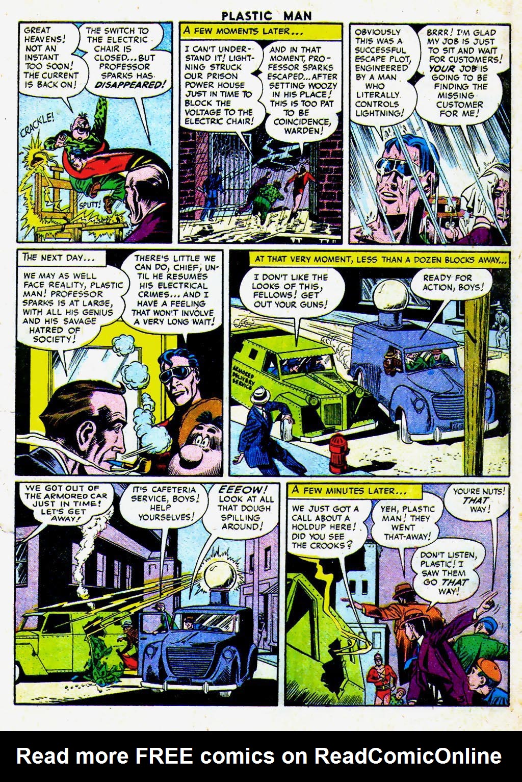 Read online Plastic Man (1943) comic -  Issue #61 - 5