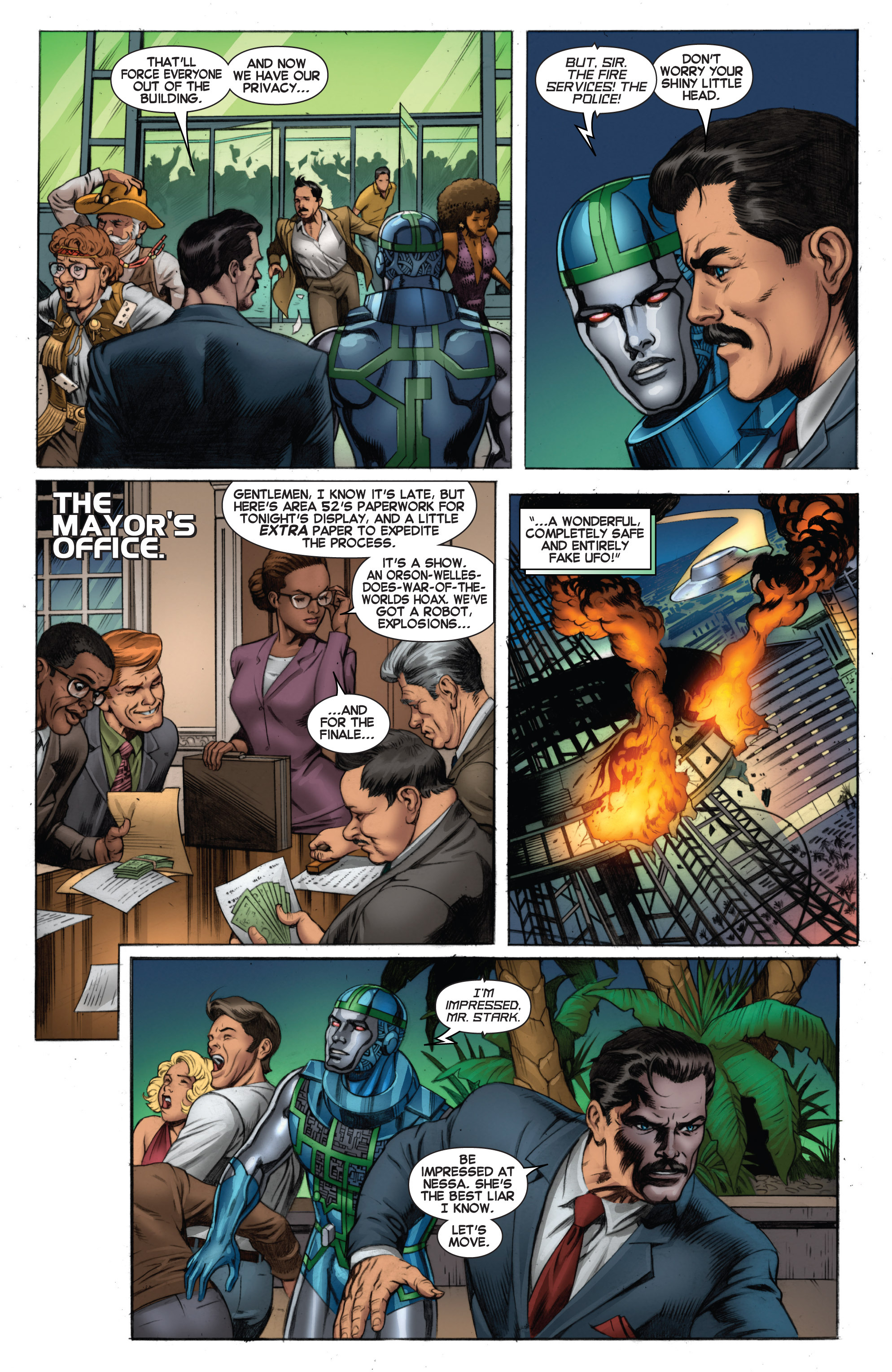 Read online Iron Man (2013) comic -  Issue #12 - 8