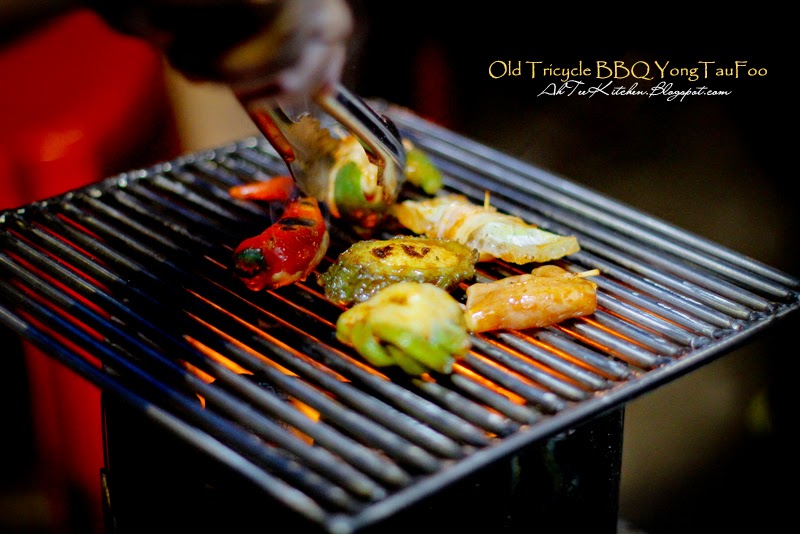 AhTeeKitchen Old Tricycle BBQ Yong Tau Foo, Taman Desa 本土式的烧烤酿豆腐