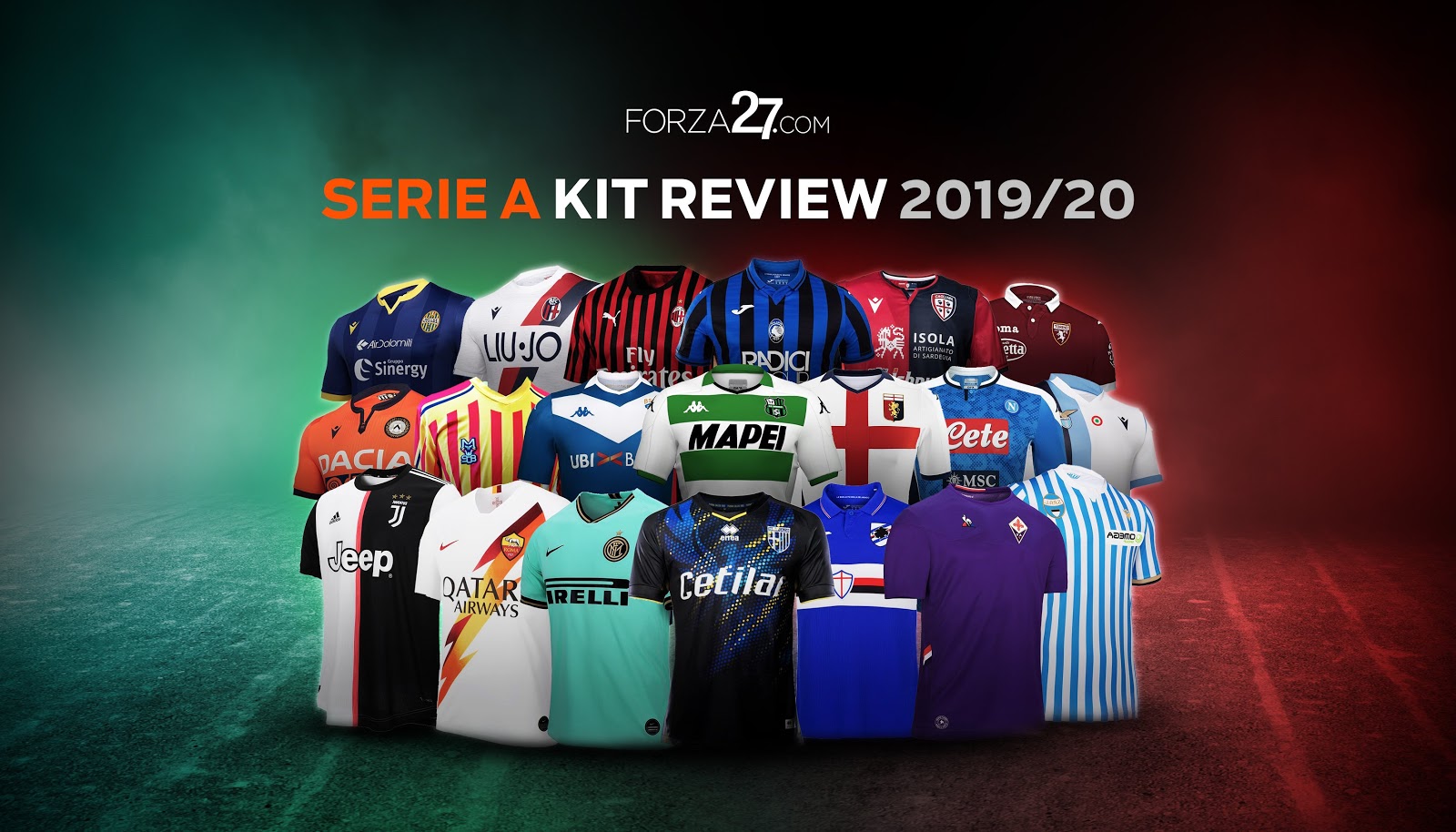 serie a jerseys 2020