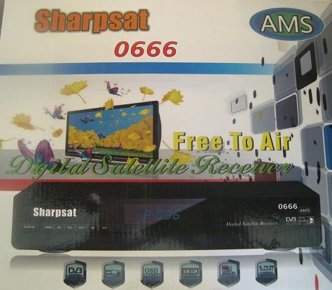 سوق الدش شارب سات 0666 sharpsat سعرة 100 جنية