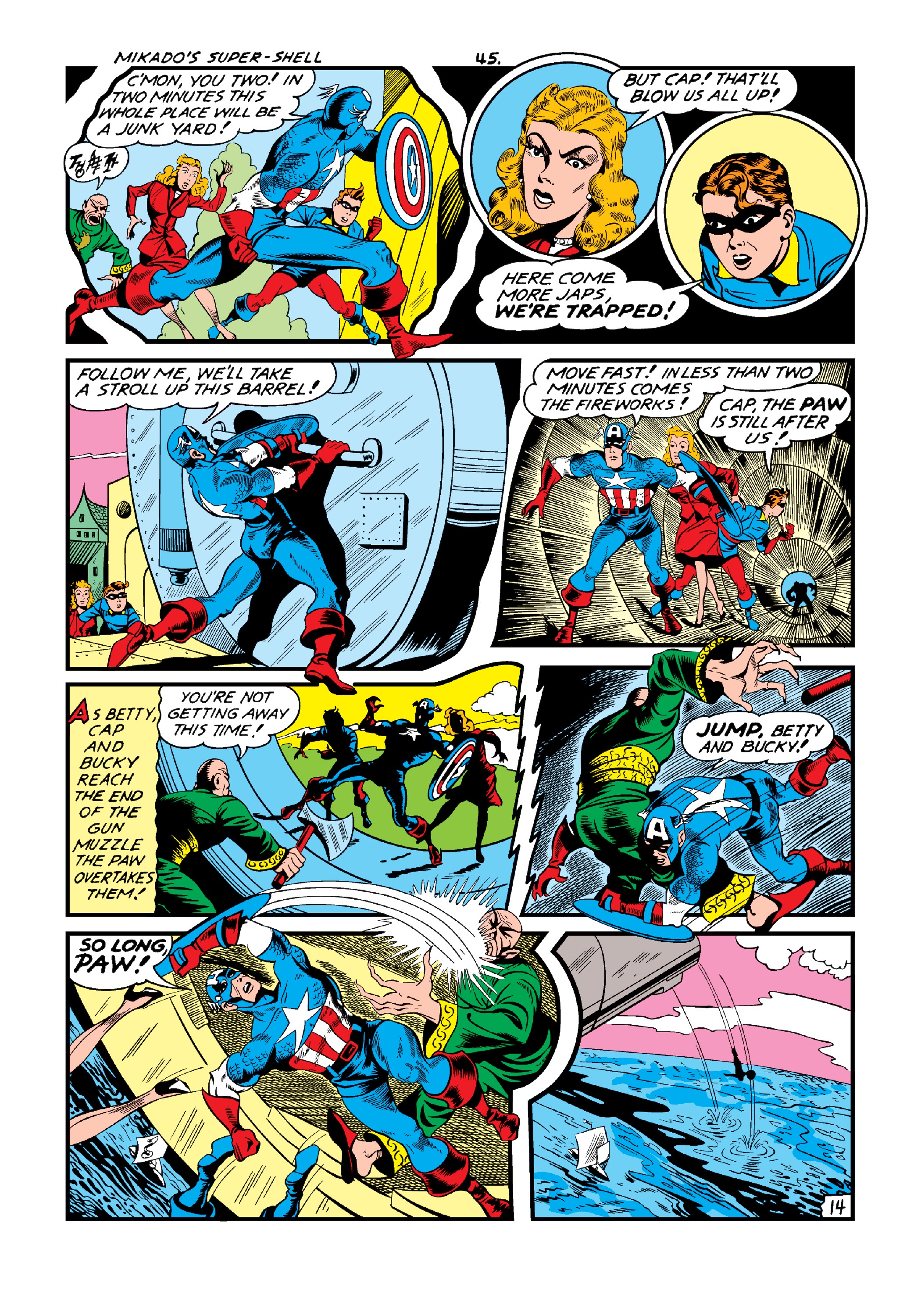 Read online Marvel Masterworks: Golden Age Captain America comic -  Issue # TPB 5 (Part 2) - 21