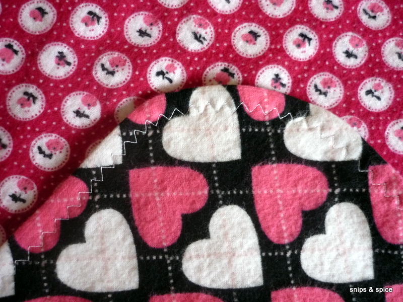 Snips & Spice The Flannel Receiving Blanket