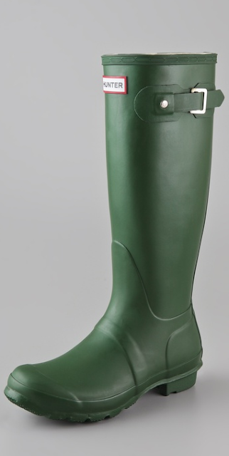 hunter wellington rain boots