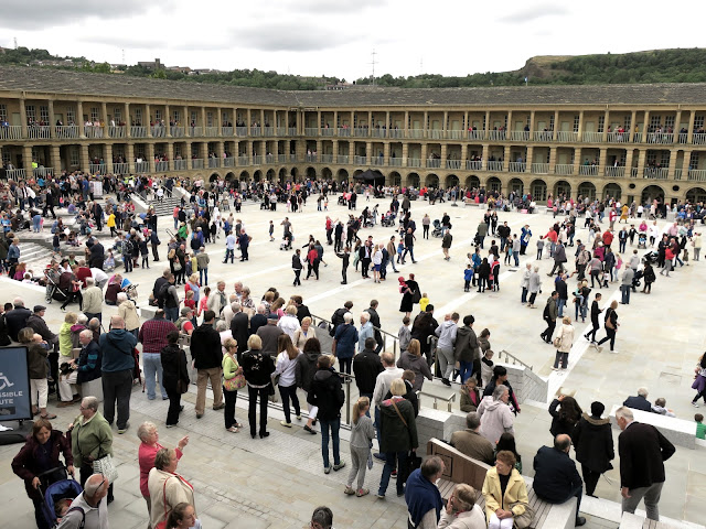 Thousands come to the re-opening of the Halifax Piece Hall