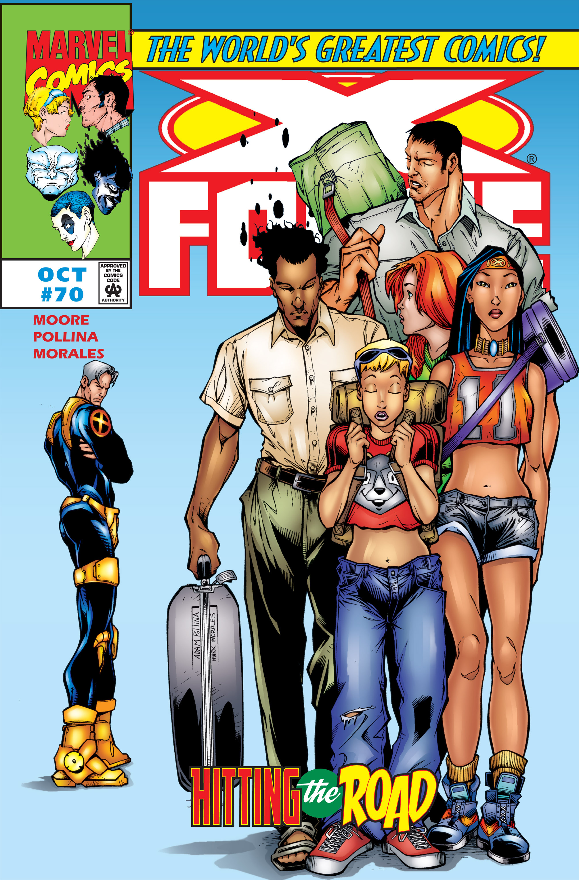 Read online X-Force (1991) comic -  Issue #70 - 1