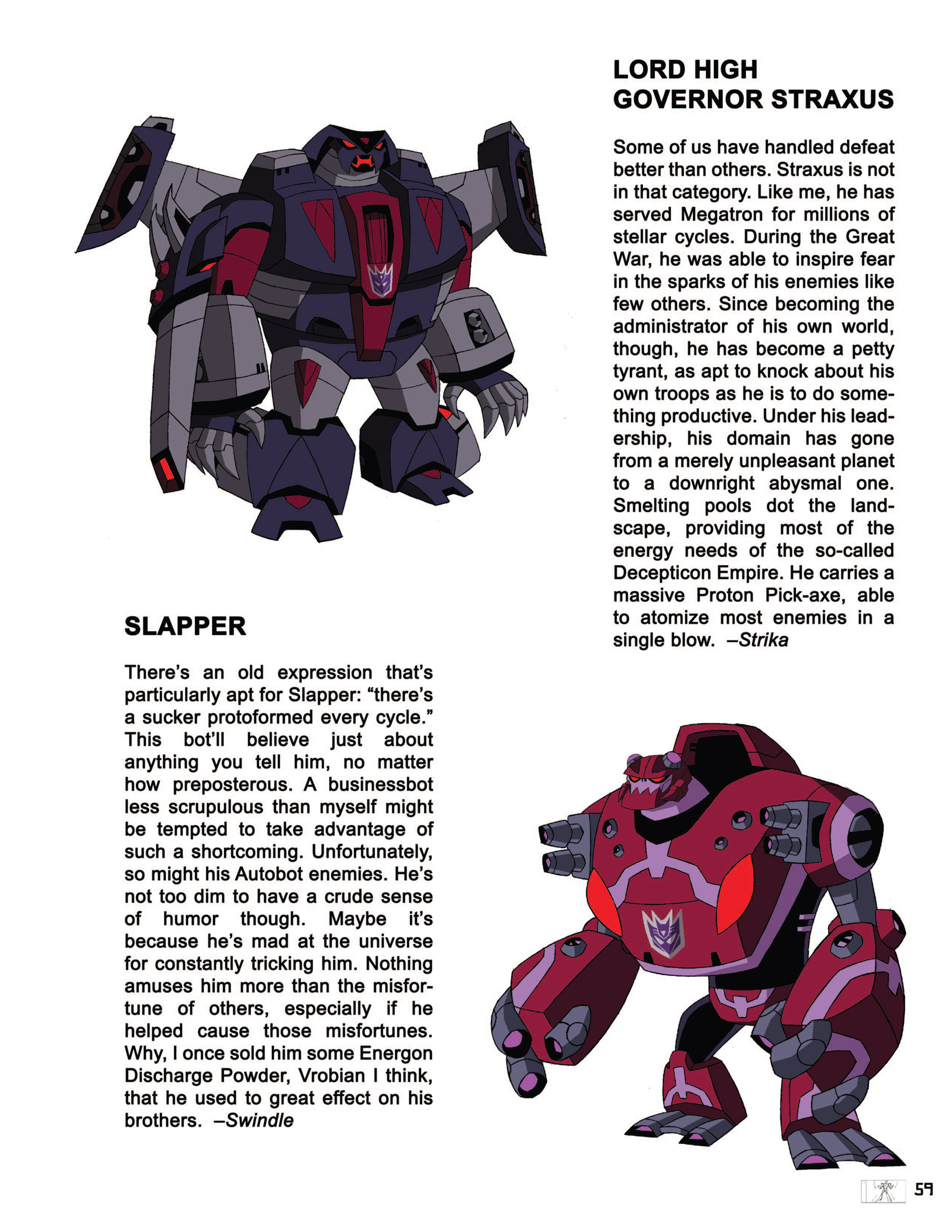 Read online Transformers Animated: The Allspark Almanac comic -  Issue # TPB 2 - 58
