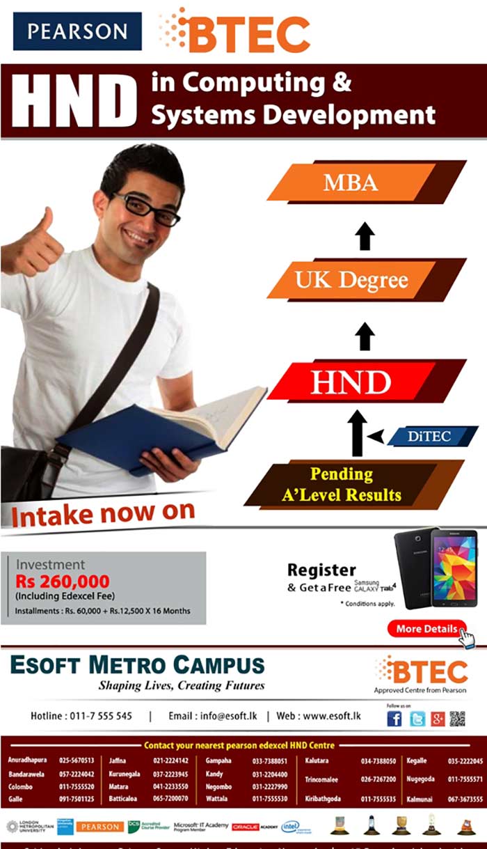 The Programme Consists of 16 Modules covered as 4 subjects per semester. 4th semester is decided based on student’s preference from given option.The programme covers 240 Credits which can be transferee to the last year of any British undergraduate DEGREE (E.g. BUKS new University – UK) .