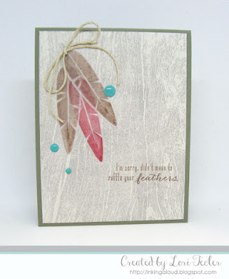 Ruffle Your Feathers card-designed by Lori Tecler/Inking Aloud-stamps and dies from Waltzingmouse Stamps Ruffle Your Feathers card-designed by Lori Tecler/Inking Aloud-stamps and dies from Waltzingmouse Stamps
