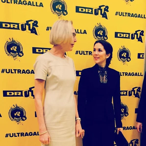 Crown Princess Mary of Denmark attended the annual DR Ultra Gala Show  with the Mary Foundation