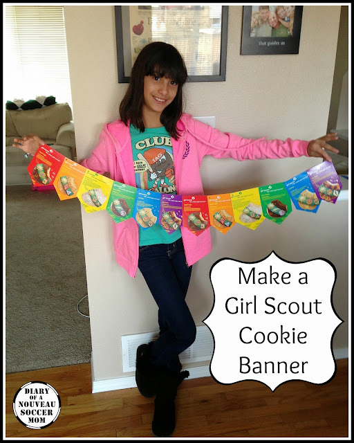 Make Easy Girl Scout Cookie Booth Banners