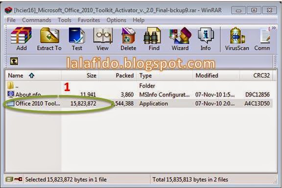 cara mengatasi unlicensed product pada office 2010